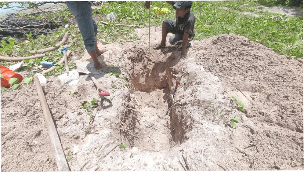 pekerjaan lapangan - geoteknika