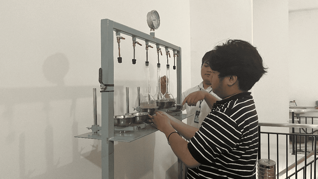 percobaan alat - geoteknika inti nusantara