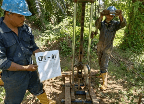proyek cone penetration test